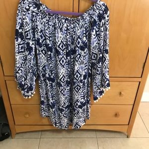 Lilly Pulitzer off the shoulder dress